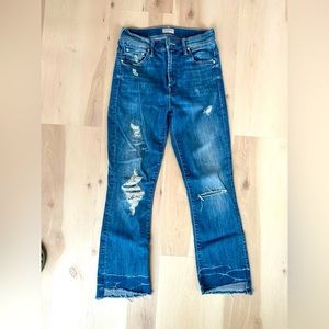 Mother Denim Insider Step Fray